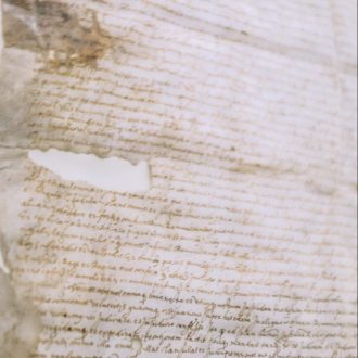Textured handwritten text